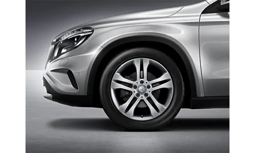 Колесный диск 7J×18 ET46 для Mercedes-Benz X156, передняя и задняя оси, ванадиево-серебристый — фото 3