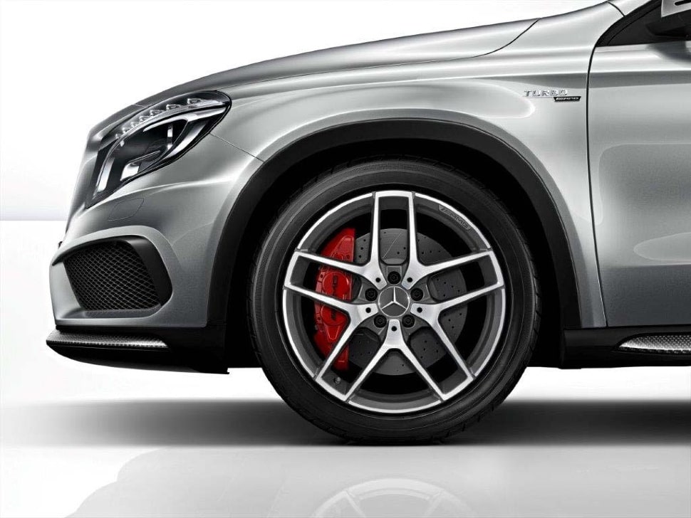 Колесный диск 8J×19 ET43,5 для Mercedes-Benz X156, передняя и задняя оси, титаново-серый — фото 3