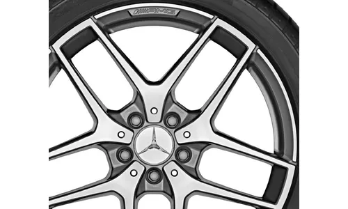 Колесный диск 8J×19 ET43,5 для Mercedes-Benz X156, передняя и задняя оси, титаново-серый — фото 4