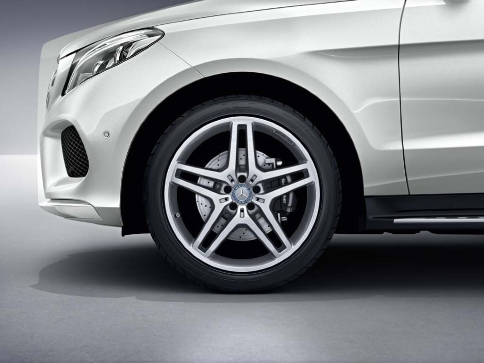 Колесный диск 9J×21 ET53 для Mercedes-Benz W166, передняя и задняя оси, титаново-серый — фото 3