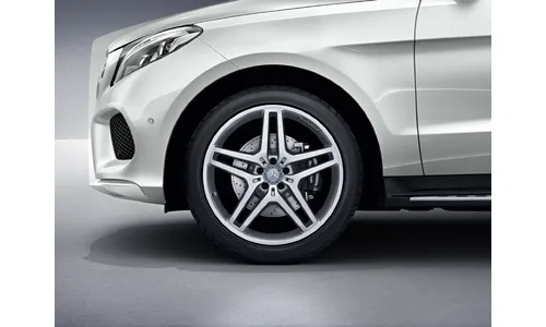 Колесный диск 9J×21 ET53 для Mercedes-Benz W166, передняя и задняя оси, титаново-серый — фото 3