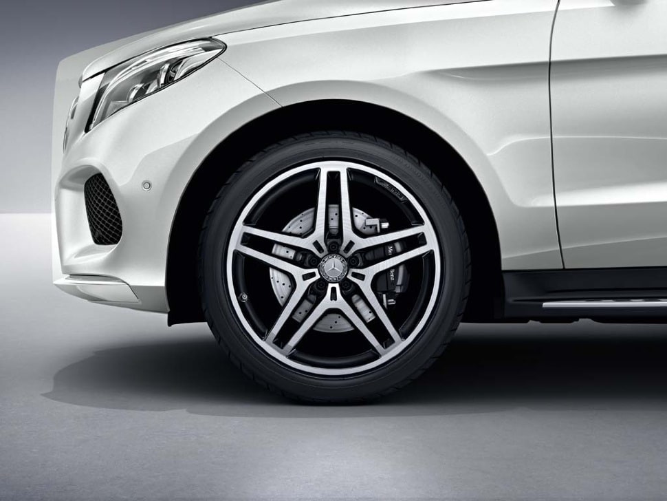 Колесный диск 9J×21 ET53 для Mercedes-Benz W166, передняя и задняя оси, чёрный — фото 3