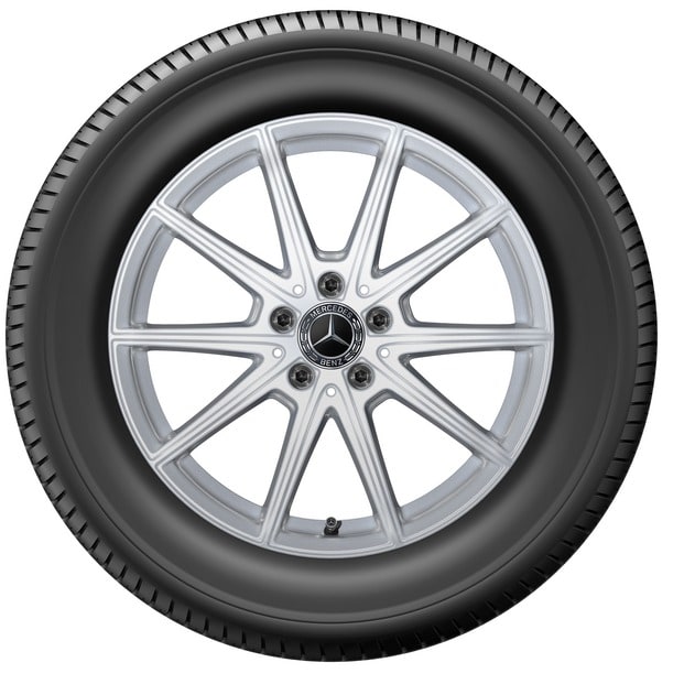 Колесный диск 7,5J×18 ET52,5 для Mercedes-Benz GLE 167, передняя и задняя оси, серебристый Vanadium Silver — фото 3