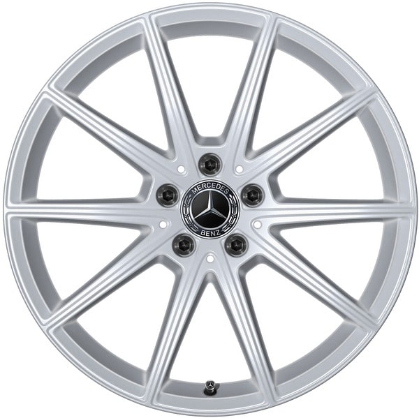 Колесный диск 8,5J×19 ET55 для Mercedes-Benz GLE 167, передняя ось, серебристый Vanadium Silver, 10 спиц — фото 1