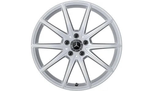 Колесный диск 8,5J×19 ET55 для Mercedes-Benz GLE 167, передняя ось, серебристый Vanadium Silver, 10 спиц — фото 1
