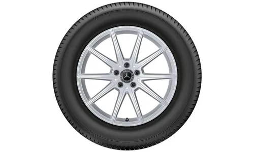 Колесный диск 8,5J×19 ET55 для Mercedes-Benz GLE 167, передняя ось, серебристый Vanadium Silver, 10 спиц — фото 3
