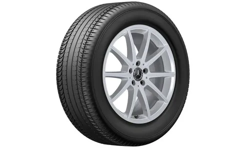 Колесный диск 8,5J×19 ET42 для Mercedes-Benz GLE 167, задняя ось, серебристый Vanadium Silver, 10 спиц — фото 1