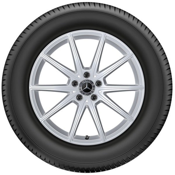 Колесный диск 8,5J×19 ET42 для Mercedes-Benz GLE 167, задняя ось, серебристый Vanadium Silver, 10 спиц — фото 2