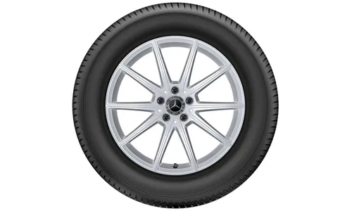 Колесный диск 8,5J×19 ET42 для Mercedes-Benz GLE 167, задняя ось, серебристый Vanadium Silver, 10 спиц — фото 2