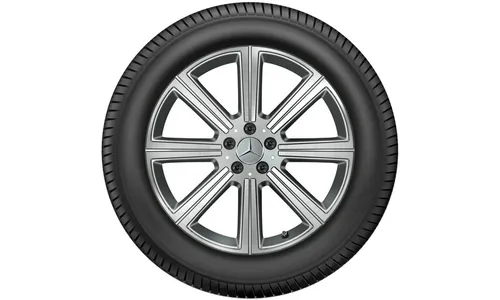 Колесный диск 8,5J×20 ET62,5 для Mercedes-Benz GLS 167, передняя и задняя оси, серый Himalaya, 8 спиц — фото 3