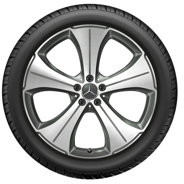 Колесный диск 10J×21 ET62,5 для Mercedes-Benz GLS 167, передняя ось, серый Himalaya — фото 3