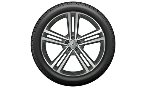 Колесный диск 11J×21 ET49 для Mercedes-Benz GLE 167, задняя ось, серый Himalaya — фото 3