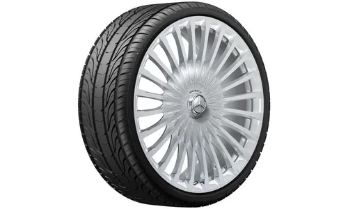 Колесный диск 11,5J×23 ET47 для Mercedes-Benz GLS 167, задняя ось, серебристый, многоспицевый — фото 2