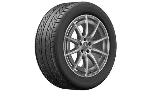 Колесный диск AMG 9,5J×20 ET45 для Mercedes-Benz GLE 167, задняя ось, серый Tantal, 10 спиц — фото 2