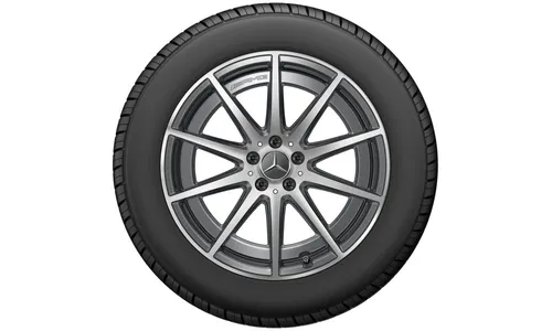 Колесный диск AMG 9,5J×20 ET45 для Mercedes-Benz GLE 167, задняя ось, серый Tantal, 10 спиц — фото 3