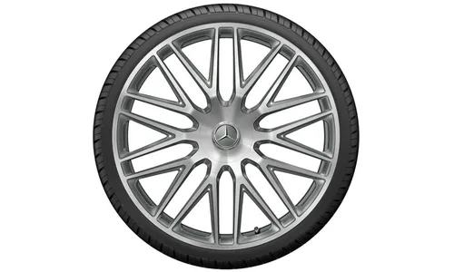 Колесный диск AMG 10J×23 ET45 для Mercedes-Benz GLS 167, передняя ось, титаново-серый — фото 4