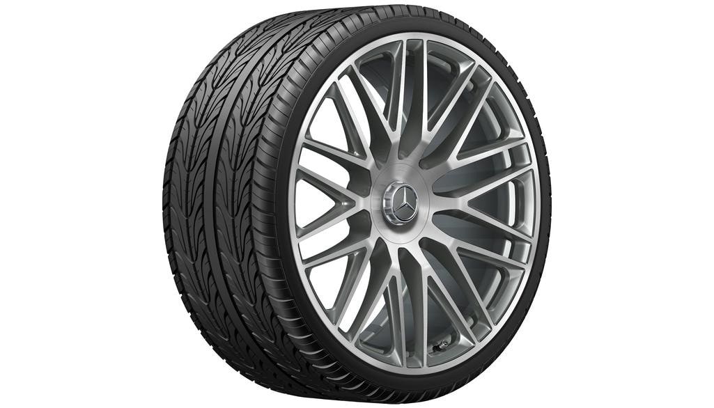 Колесный диск AMG 11,5J×23 ET47 для Mercedes-Benz GLS 167, задняя ось, титаново-серый — фото 3