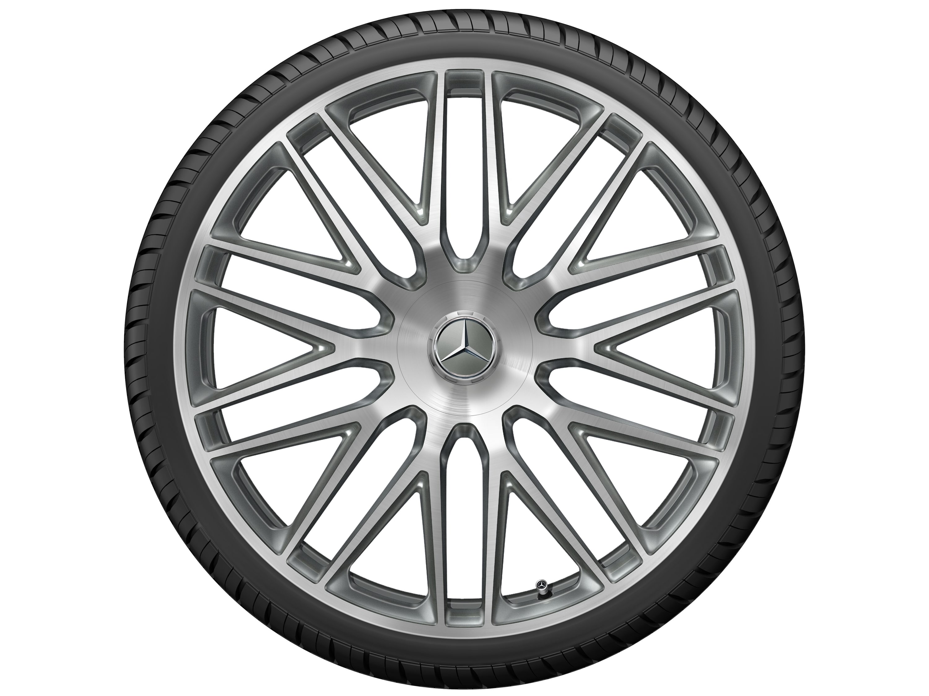 Колесный диск AMG 11,5J×23 ET47 для Mercedes-Benz GLS 167, задняя ось, титаново-серый — фото 4