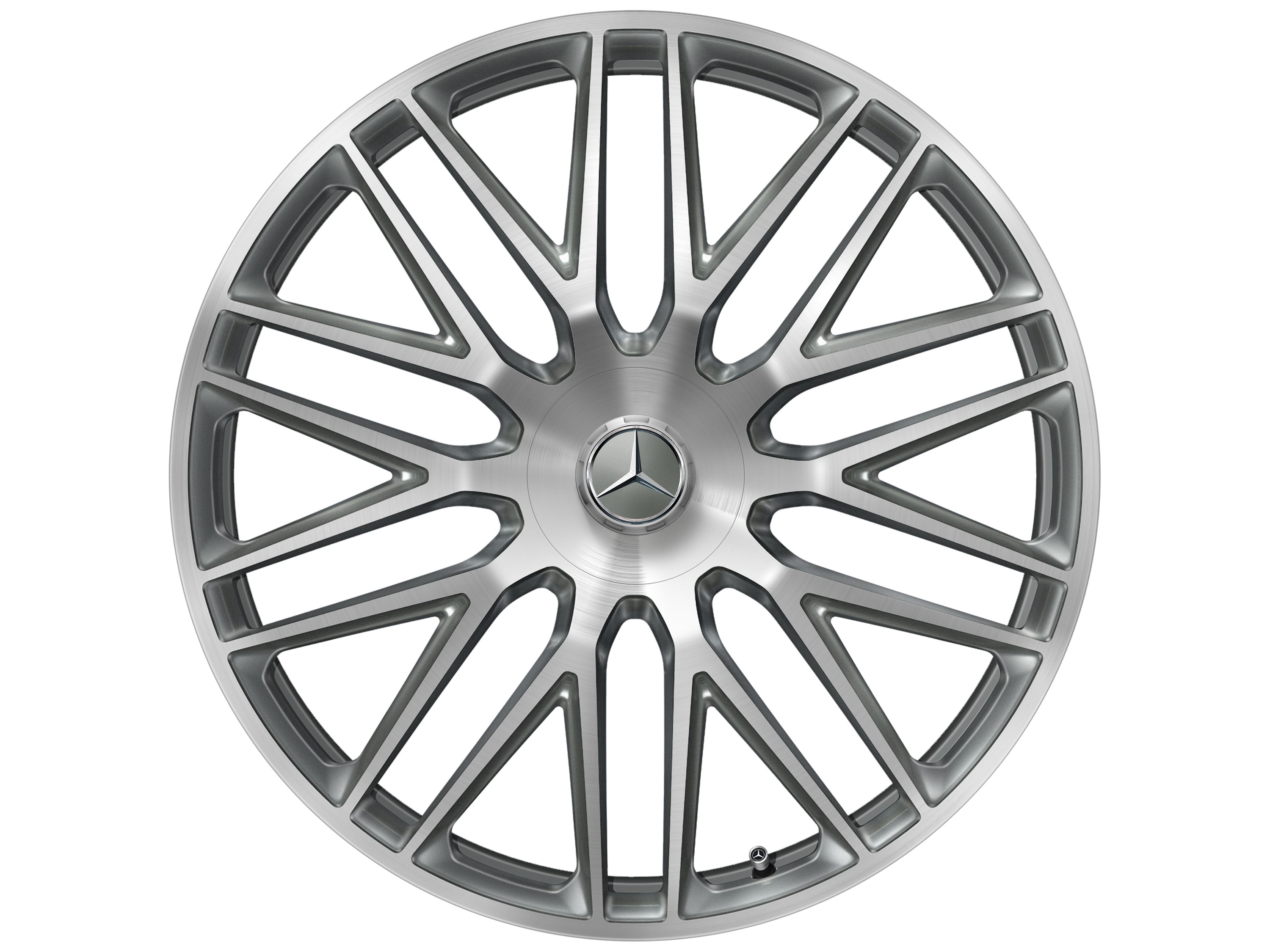Колесный диск AMG 11,5J×23 ET47 для Mercedes-Benz GLS 167, задняя ось, титаново-серый — фото 5