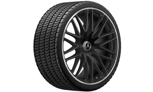 Колесный диск AMG 11,5J×23 ET47 для Mercedes-Benz GLS 167, задняя ось, черный, матовый — фото 3