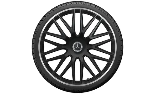 Колесный диск AMG 11,5J×23 ET47 для Mercedes-Benz GLS 167, задняя ось, черный, матовый — фото 4