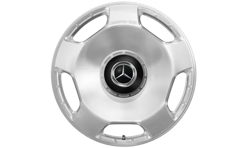 Колесный диск AMG 10J×23 ET45 для Mercedes-Benz GLS 167, передняя ось, серебристый, 5 декоративных отверстий — фото 5