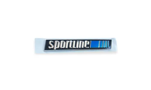 Эмблема Sportline на переднее крыло, Mercedes-Benz 190 W201 / W124 — фото 1