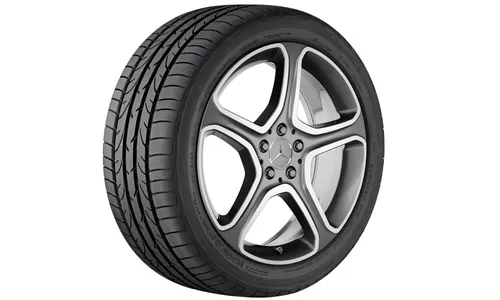 Колесный диск 7,5J×19 ET47 для Mercedes-Benz X204, передняя и задняя оси, гималайский серый — фото 1