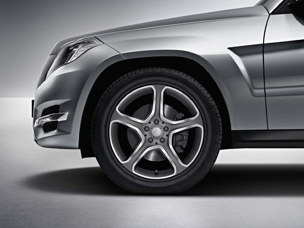 Колесный диск 7,5J×19 ET47 для Mercedes-Benz X204, передняя и задняя оси, гималайский серый — фото 4