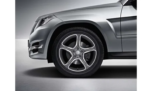 Колесный диск 7,5J×19 ET47 для Mercedes-Benz X204, передняя и задняя оси, гималайский серый — фото 4