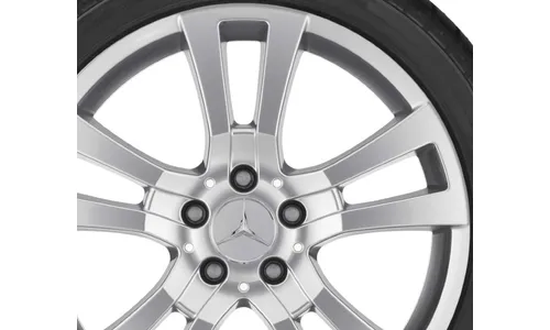 Колесный диск 8,5J×18 ET58 для Mercedes-Benz W204, задняя ось, стерлингово-серебристый — фото 3