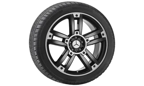 Колесный диск 8,5J×20 ET45 для Mercedes-Benz X204, передняя и задняя оси, чёрный — фото 1
