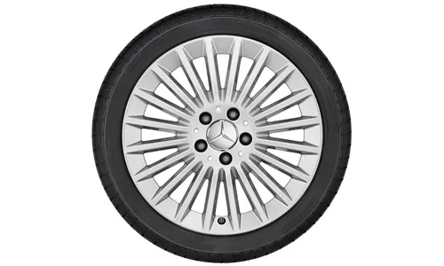 Колесный диск 7J×17 ET48,5 для Mercedes-Benz W205, передняя и задняя оси, ванадиево-серебристый — фото 2