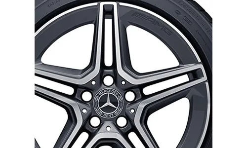 Колесный диск AMG 8,5J×18 ET49 для Mercedes-Benz C-Class 205, задняя ось, серый металлик Tremolite — фото 2