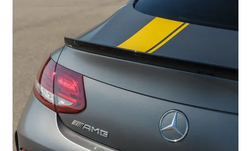 Задний спойлер AMG Edition 1, черный глянец, Mercedes-Benz C-class C205 Coupe — фото 3