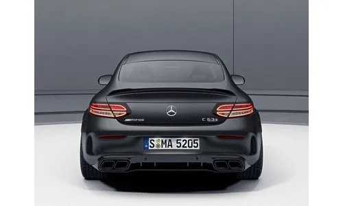 Задний спойлер AMG Aerodynamics, черный глянец, Mercedes-Benz C-class C205 Coupe — фото 3