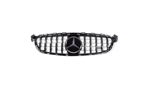 Решетка Panamericana без эмблемы, Mercedes-Benz C-class 205 C63/C63 S AMG — фото 1
