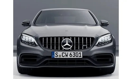 Решетка Panamericana без эмблемы, Mercedes-Benz C-class 205 C63/C63 S AMG — фото 2
