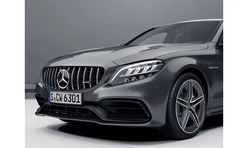Решетка Panamericana без эмблемы, Mercedes-Benz C-class 205 C63/C63 S AMG — фото 3