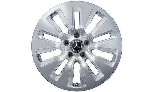 Колесный диск 8J×17 ET49,5 для Mercedes-Benz C-Class 206, задняя ось, серебристый Vanadium Silver — фото 1
