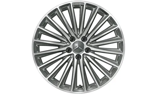 Колесный диск AMG 7,5J×19 ET40 для Mercedes-Benz C-Class 206, передняя ось, титаново-серый — фото 1