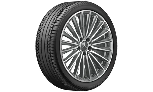 Колесный диск AMG 9J×19 ET58,1 для Mercedes-Benz C-Class 206, задняя ось, титаново-серый — фото 1