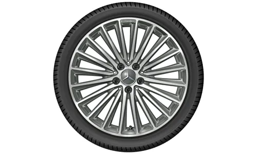 Колесный диск AMG 9J×19 ET58,1 для Mercedes-Benz C-Class 206, задняя ось, титаново-серый — фото 2