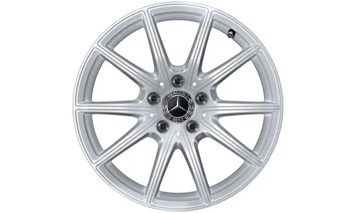 Колесный диск 7J×17 ET44,5 для Mercedes-Benz C-Class 206, передняя и задняя оси, серебристый Vanadium Silver, 10 спиц — фото 1