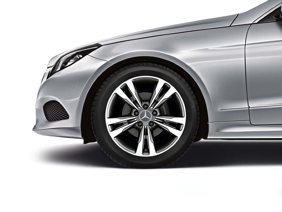 Колесный диск 7,5J×17 ET45 для Mercedes-Benz C207, передняя и задняя оси, гималайский серый — фото 4