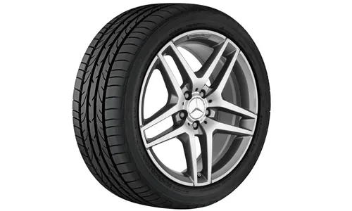 Колесный диск AMG 8,5J×18 ET48 для Mercedes-Benz E-Class 207 / E-Class 212, передняя ось, титаново-серый — фото 1