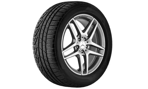 Колесный диск AMG 8,5J×18 ET48 для Mercedes-Benz E-Class 207 / E-Class 212, передняя ось, титаново-серый — фото 2