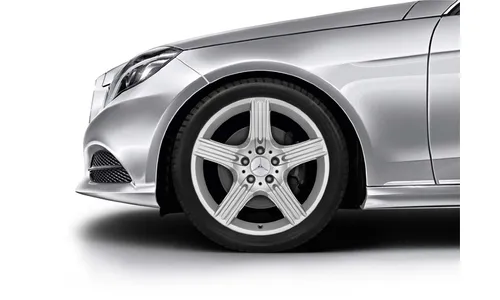 Колесный диск 9J×18 ET54 для Mercedes-Benz W212, задняя ось, стерлингово-серебристый — фото 3
