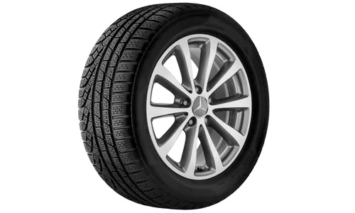 Колесный диск 7,5J×17 ET40 для Mercedes-Benz E-Class 213 / E-Class 238, передняя и задняя оси, серый Himalaya, 10 спиц — фото 2