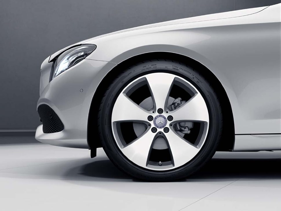Колесный диск 8J×19 ET43 для Mercedes-Benz A238/C238/S213/W213, передняя и задняя оси, тремолитовый серый металлик, 5 спиц — фото 3